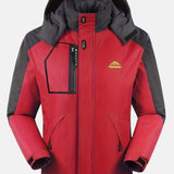 Tomás | Praktisk Skijakke med Hætte og Lommer