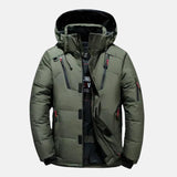 Rodri | Polstret skijakke med hætte og lommer