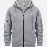 Santana | Hættejakke med lynlås til mænd