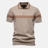 Nicolás | Kortærmet Polo med Lynlås