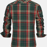 Ramón | Langærmet Skjorte med Lineære Ruder