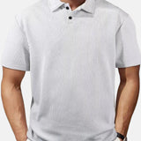 Miguel | Åndbar Kortærmet Polo T-shirt