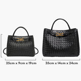 Mercedes | Vævet Indigo Taske