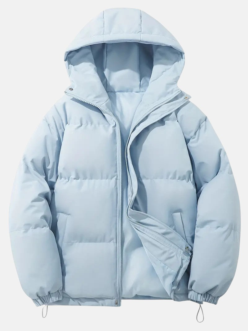 Andrés | Varm Polstret Jakke med Hætte