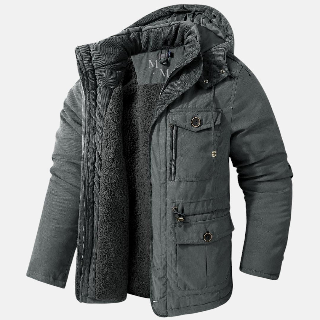 Manuel | Vinterjakke med Hætte