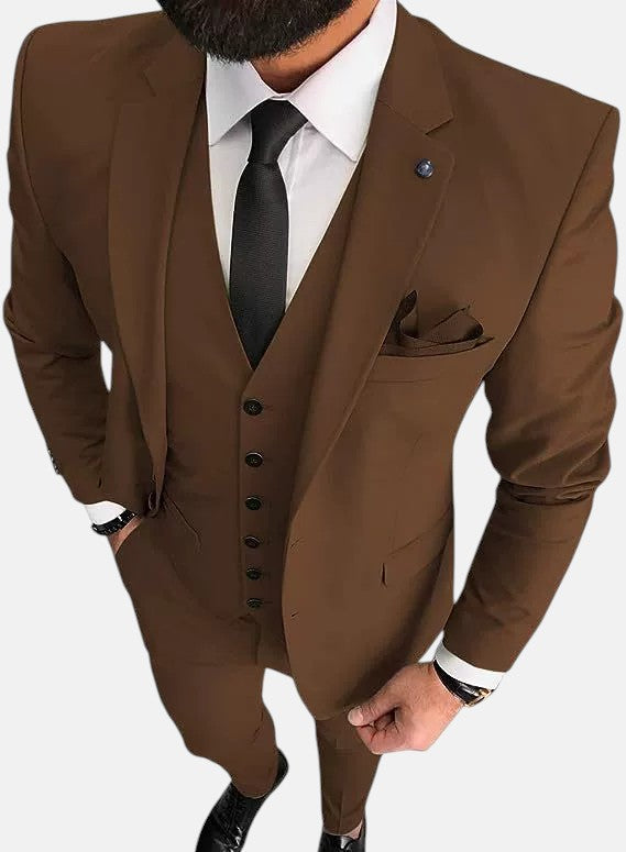 Rodri | Slim Fit 3-delt Jakkesæt til Mænd