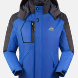 Tomás | Praktisk Skijakke med Hætte og Lommer