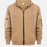 Santana | Hættejakke med lynlås til mænd