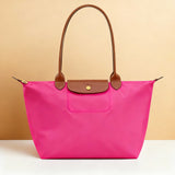 Longchamp | Stor Le Pliage taske, Lys rosa