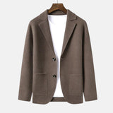 Rodrigo | Blazer-stil Cardigan med Patcheslommer