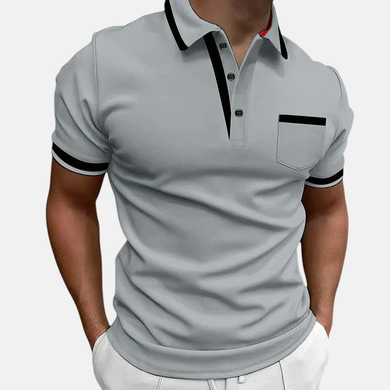 Alberto | Slim Fit Kortærmet Polo