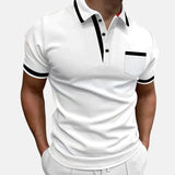 Alberto | Slim Fit Kortærmet Polo