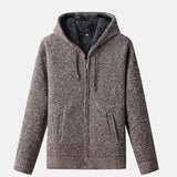 Eduardo | Casual hættetrøje med lynlås