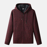 Eduardo | Casual hættetrøje med lynlås