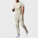 Javier | Sportssæt med T-shirt og elastiske bukser