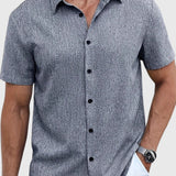 Juan | Let kortærmet skjorte i linblanding