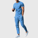 Javier | Sportssæt med T-shirt og elastiske bukser