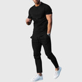 Javier | Sportssæt med T-shirt og elastiske bukser